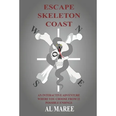 Escape Skeleton Coast: An interactive adventure where you choose from 22 possible endings
