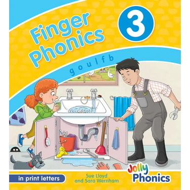 Finger Phonics Book 3: In Print Letters (American English Edition)