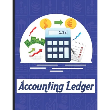 accounting ledgers for bookkeeping: Accounting General Ledge, sustained and long lasting tracking and record keeping Size:8.5"x11" in 100