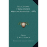 Selections From Ovid's Metamorphoses (1899)