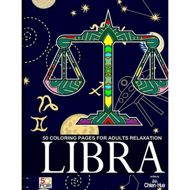 Libra 50 Coloring Pages For Adults Relaxation