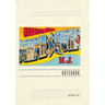 Vintage Lined Notebook Greetings from Manasquan, New Jersey