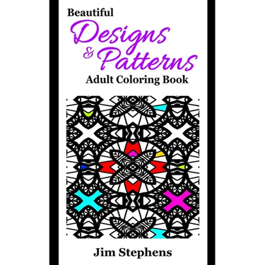 Beautiful Designs and Patterns Adult Coloring Book