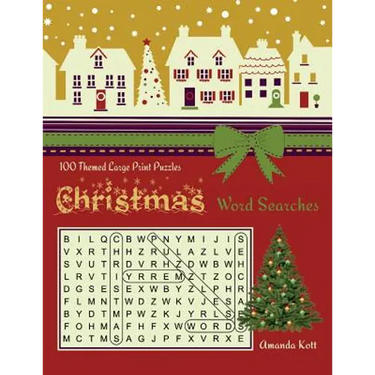 Christmas Word Searches: 100 Large Print Puzzles