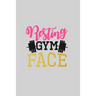 Resting Gym Face: Women's Workout Log Book