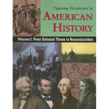 Volume 1: From Colonial Times to Reconstruction