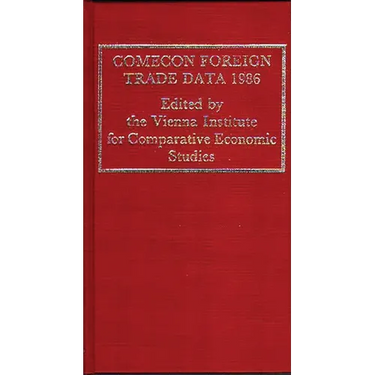 Comecon Foreign Trade Data 1986