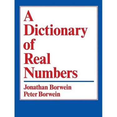 A Dictionary of Real Numbers