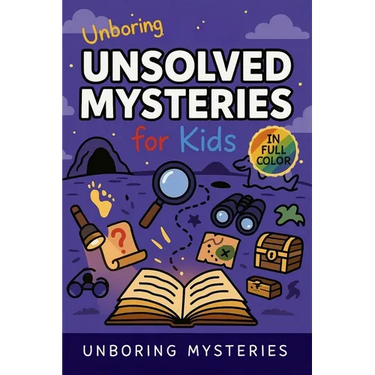 Unboring Unsolved Mysteries for Kids: Funny, Fascinating Guide to the World's Most Baffling Unsolved Mysteries, Weird Facts, and Strange Stories