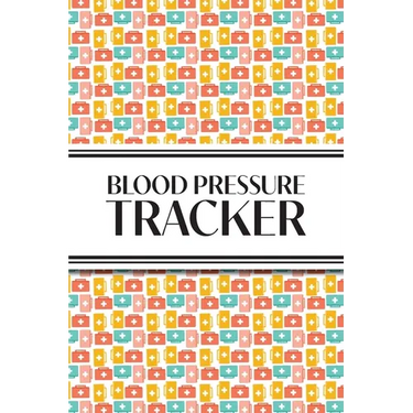 1-Year Blood Pressure Tracker (Multi-Color Medical Boxes): 6"x9" 52+ Extra Weeks Daily Blood Pressure Logbook Tracker Complete with Monthly Trend Grap