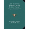 A Genealogical Memoir Of The Backus Family: With The Private Journal Of James Backus (1889)