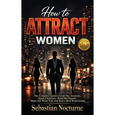 How to Attract Women 5-in-1: The Complete Guide to Grab Her Attention, Spark Chemistry, Read Her Signals, Make Her Want You, and Start a Real Relation
