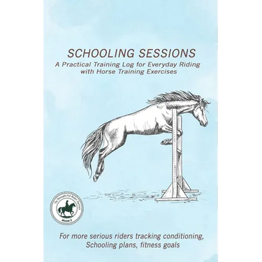 A Practical Training Log for Everyday Riding with Horse Training Exercises: A structured training log designed to help riders track conditioning, impr