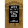 American Public Finance 1700 1815