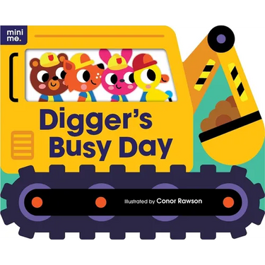 Digger's Busy Day: Shaped Board Book