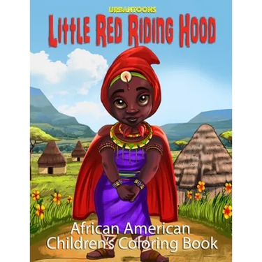 Little Red Riding Hood (African American Children's Coloring Book)