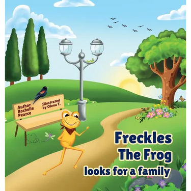 Freckles the Freckly Frog Looking for a Family
