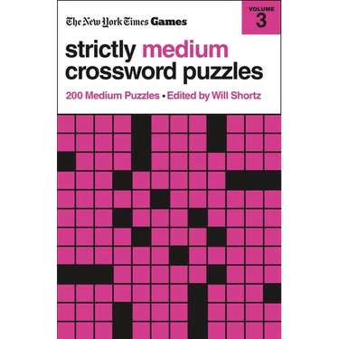 New York Times Games Strictly Medium Crossword Puzzles Volume 3: 200 Medium Puzzles