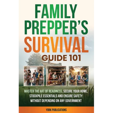 FAMILY Prepper's Survival Guide 101: Master the art of readiness, secure your home, stockpile essentials, and ensure safety without depending on any g