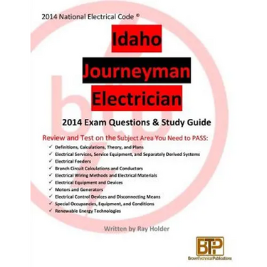 Idaho 2014 Journeyman Electrician Study Guide