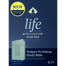 KJV Life Application Study Bible, Third Edition (Leatherlike, Floral Frame Teal, Red Letter)