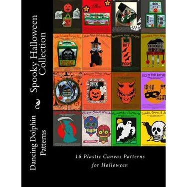 Spooky Halloween Collection: 16 Plastic Canvas Patterns for Halloween