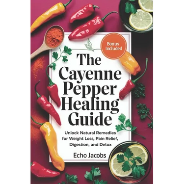 The Cayenne Pepper Healing Guide: Unlock Natural Remedies for Weight Loss, Pain Relief, Digestion and Detox