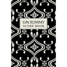Gin Rummy Score Book: 6x9, 110 pages, Keep Track of Scoring Card Games Black