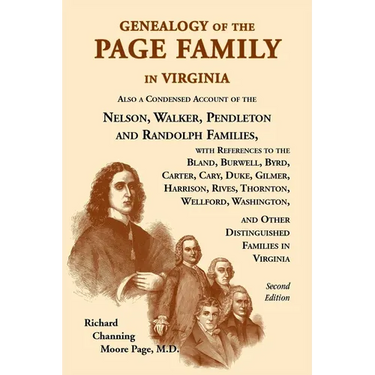 Genealogy of the Page Family in Virginia