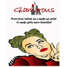 Glamorous girls: Makeup Coloring Book
