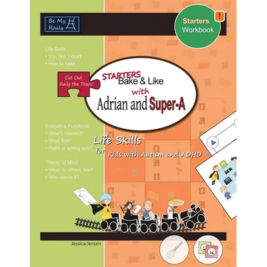 Starters Bake & Like with Adrian and Super-A: Life Skills for Kids with Autism and ADHD