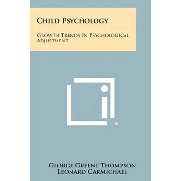 Child Psychology: Growth Trends In Psychological Adjustment