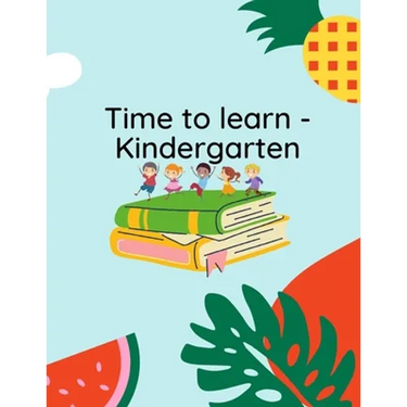 Children's Kindergarten-1st Grade Learning Activity Book: Activity Book