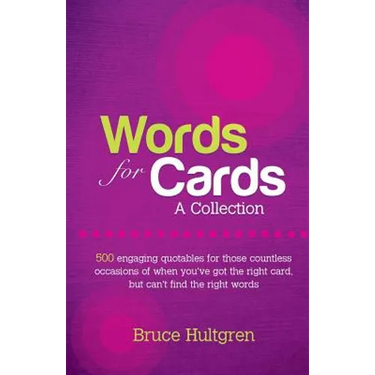 Words for Cards: A Collection