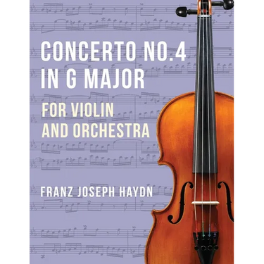 Haydn Franz Joseph Concerto No2 in G Major Hob VIIa: 4 Violin and Piano by Ferdinand Kuchler Peters
