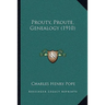 Prouty, Proute, Genealogy (1910)