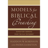 Models for Biblical Preaching: Expository Sermons from the Old Testament