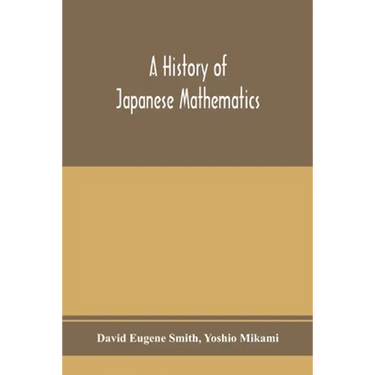 A history of Japanese mathematics