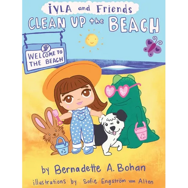 Iyla and Friends Clean up the Beach