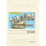 Vintage Lined Notebook Greetings from Dubuque