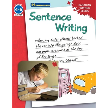 Sentence Writing: Canadian Writing Series Grades 4-6