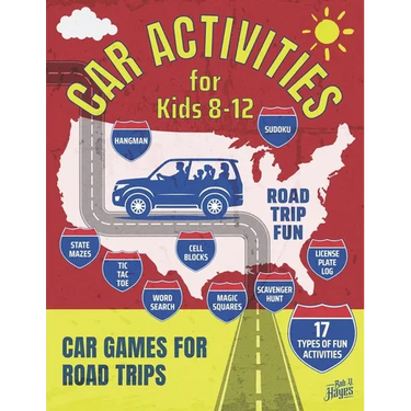 Car Activities for Kids 8-12: Car Games for Road Trips