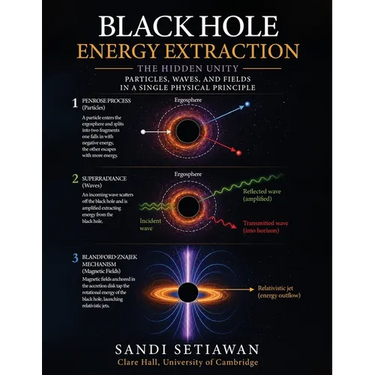 Black Hole Energy Extraction: The Hidden Unity of Particles, Waves, and Fields