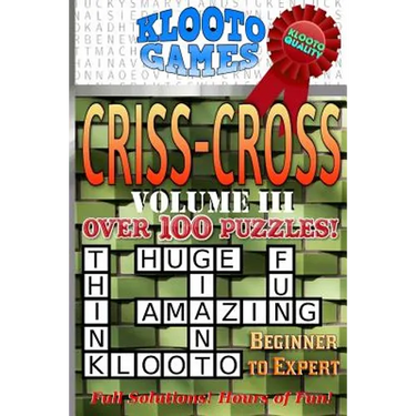KLOOTO Games CrissCross Volume III