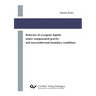 Behavior of cryogenic liquids under compensated gravity and non-isothermal boundary conditions