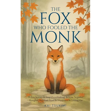 The Fox Who Fooled the Monk - 33 Zen Stories: Stop Overthinking, Release Negative Thoughts, and Find Peace & Happiness in Letting Go - Includes Reflec