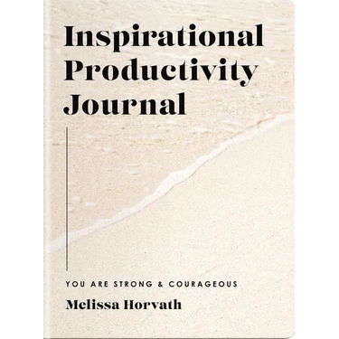 Inspirational Productivity Journal: You Are Strong and Courageous