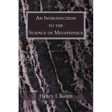 An Introduction to the Science of Metaphysics