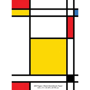The World's Largest Sketchbook: Neoplasticism Abstract Art Draw, Doodle, or Sketch