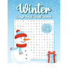 Winter Word Search, 1000 Words, Word Find Puzzle Book: Winter Activity Book for Adults, Large Print